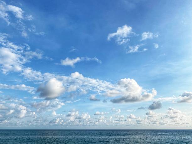 istock beautiful blue sky over the sea 1485170337