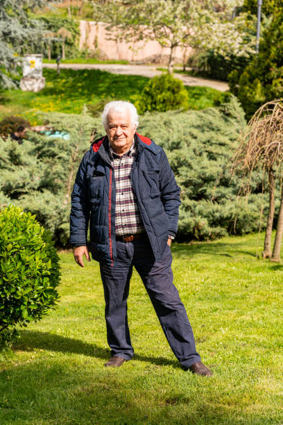 istock Active Senior Old Friends Having A Nice Day At  Park. Posing. 1485172580