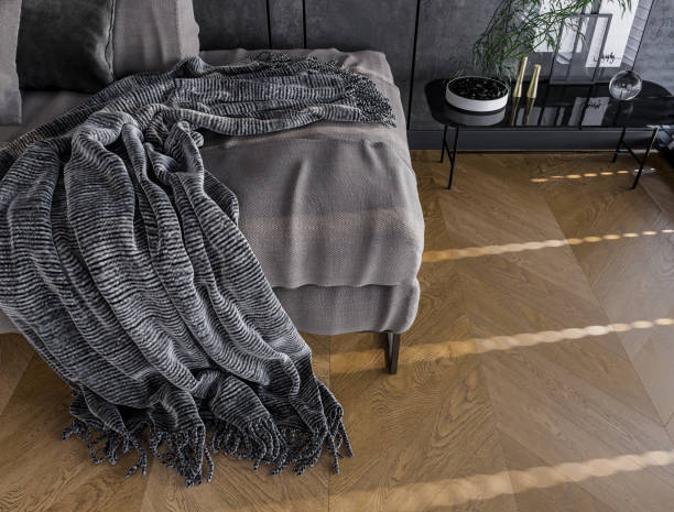 istock Modern dark living room interior. 1485208144