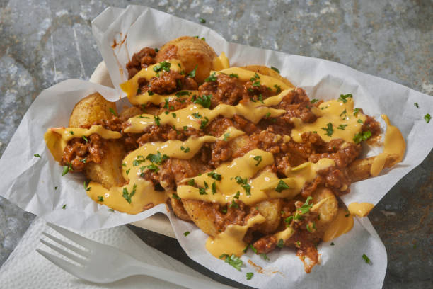 istock Chili Cheese Wedge Fries 1485210657