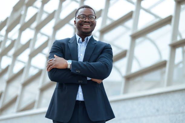 istock Confident young African-American businessman 1485211010