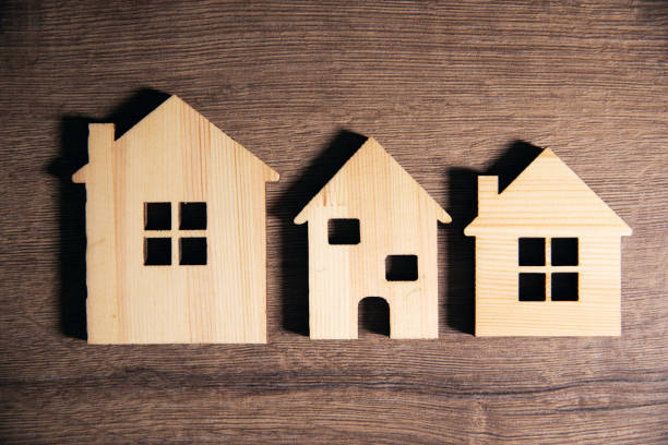 istock wooden house models on table 1485213857