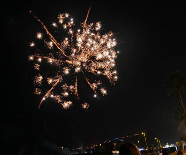 istock Firework in Santa Cruz La Palma 1485219658