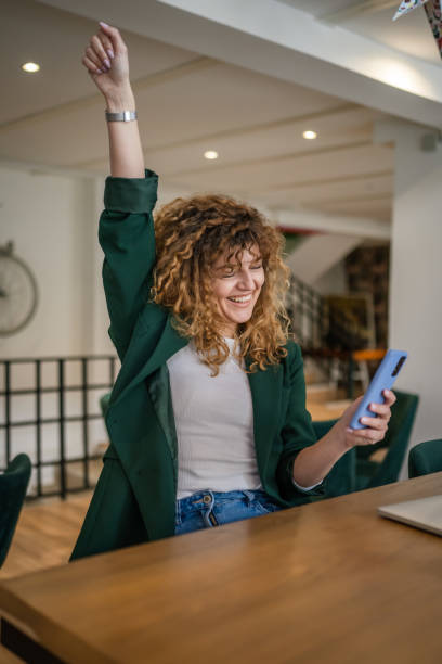 istock Woman use smart phone for sms text messages application internet browse 1485224101