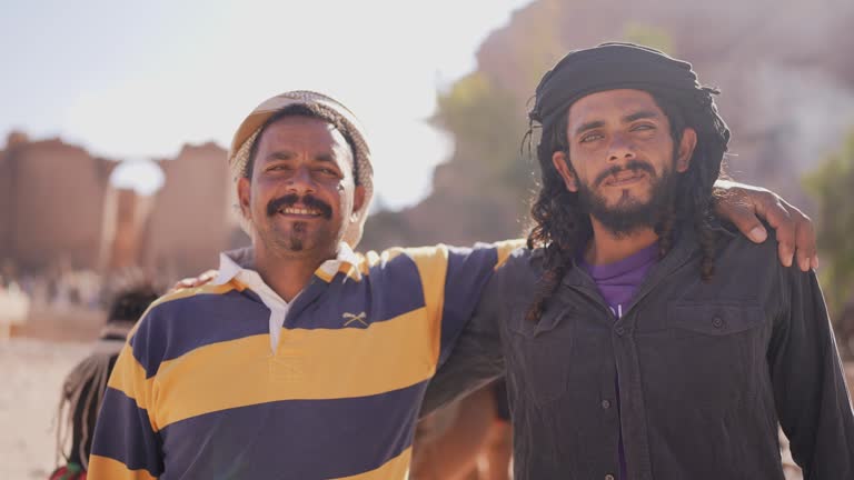 Portrait of a middle eastern men outdoors