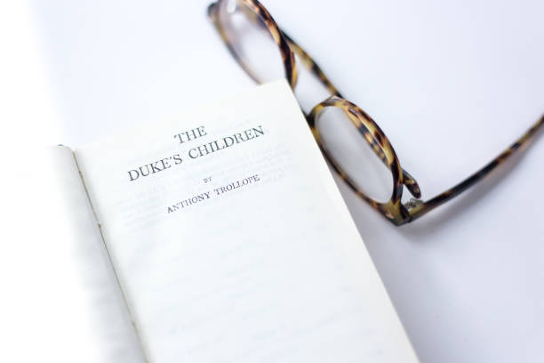 istock Open Book, Title Page, The Duke's Children by Anthony Trollope 1485234692