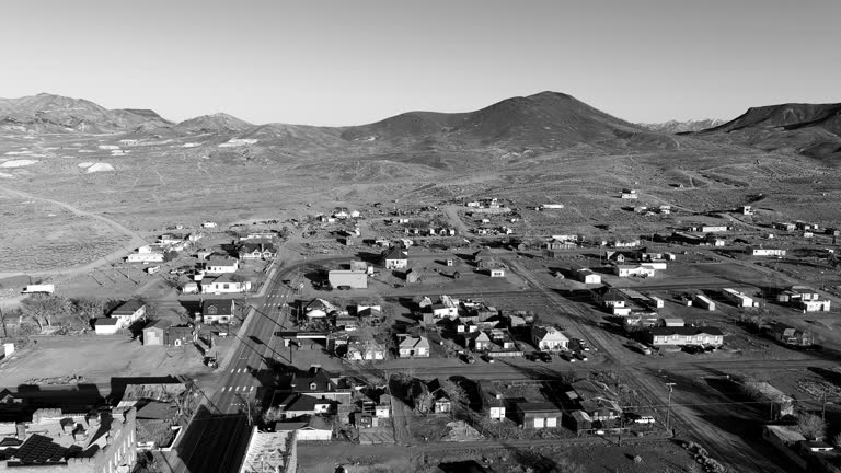 Aerial view of Goldfield Nevada