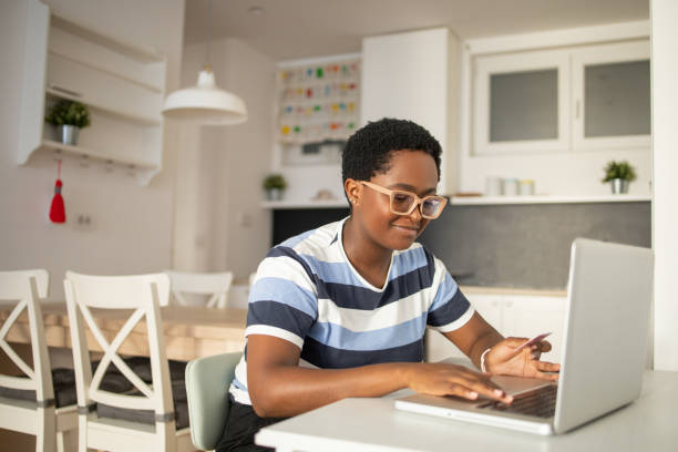 istock Young woman working from home 1485247452