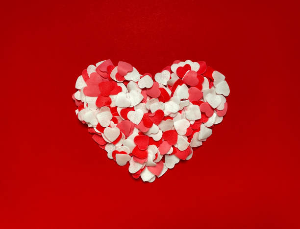 istock Heart made of small hearts 1485249448