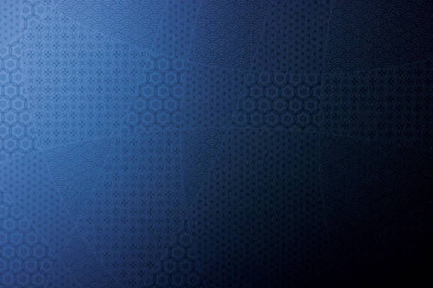Navy background of Japanese paper