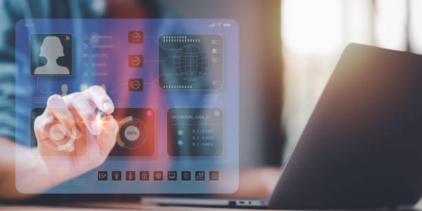 istock Connecting and controlling a smart home with devices through Internet of Things network ,smart home technology concept ,Wireless automation control with applications ,remote control of appliances 1485274231