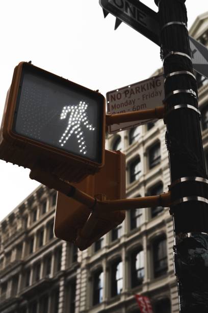 istock The traffic light illuminated green with a pedestrian crossing symbol 1485300132