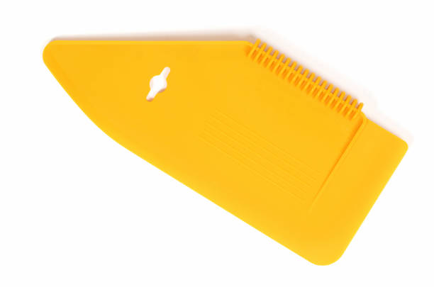 istock Plastic spatula for wallpaper, isolated 1485312684