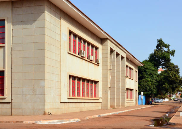 istock Central Post Office, Bissau, Guinea-Bissau 1485312723