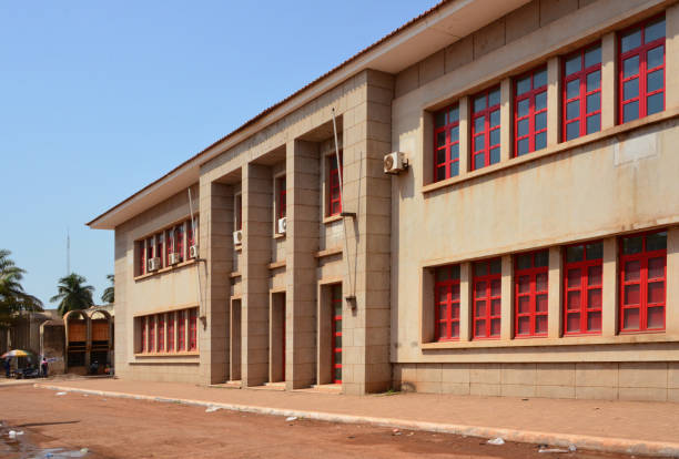 istock Central Post Office, Bissau, Guinea-Bissau 1485312728