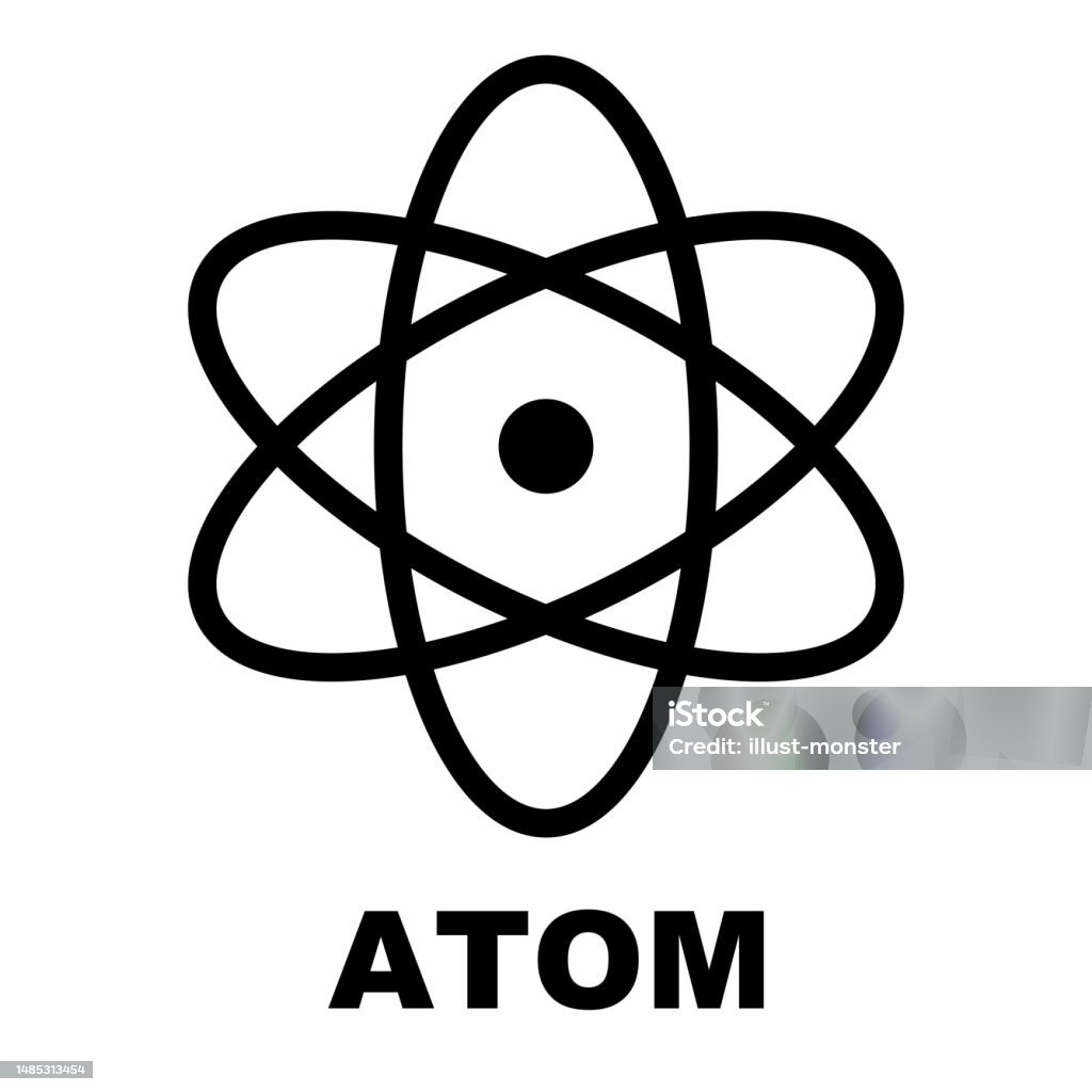 Atamon Logo Atom And Atom Logo Vector Stock Illustration - Download Image Now ...