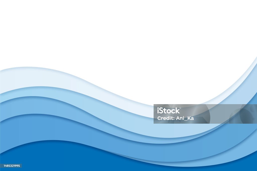 Simple Wave Abstract Background Abstract Background With Waves Stock Illustration - Download Image Now ...