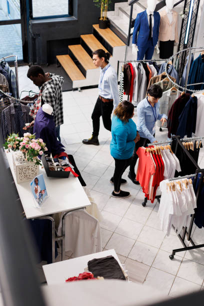 istock Customers buying for formal wear 1485322141