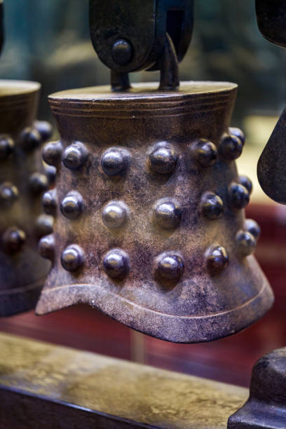 istock Close-up of a retro ancient Chinese ancient chime 1485334932
