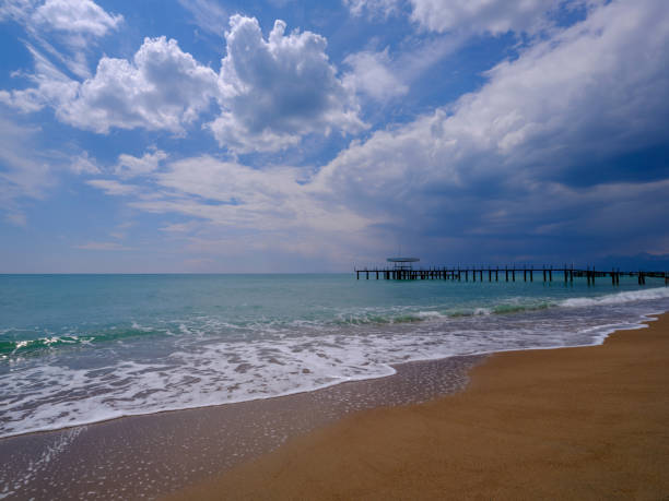 Natai pier is located in Thaimueang District, Phang nga.The pier for fishing