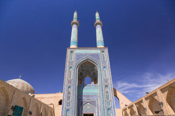 istock Jameh Mosque in Yazd, Iran 1485367603