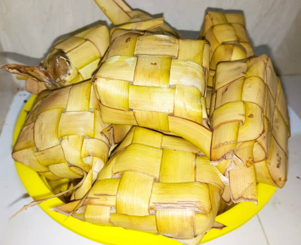 istock Photos of traditional ketupat food, Eid, Indonesia, Java 1485372238