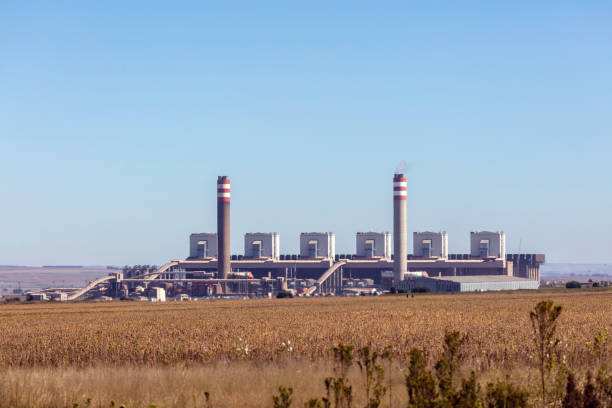 Soweto Towers At Johannesburg In Gauteng South Africa. Orlando Towers. Tourism Landmark. Johannesburg At Gauteng South Africa. High Rise Towers Landscape. Travel Attraction.