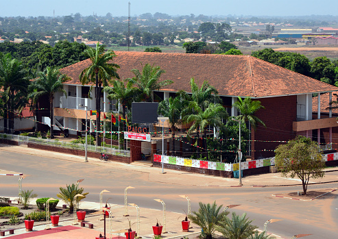 Bissau, Guinea-Bissau: headquarters of the PAIGC party, African Party for the Independence of Guinea and Cape Verde ('Partido Africano para a Independência da Guiné e Cabo Verde').  Founded in 1956 by Aristides Pereira, Amilcar Cabral, his brother Luís de Almeida Cabral and others, the PAIGC was originally a Marxist inspired independence movement. From 1963 to 1974, with Soviet support, they waged a guerrilla war against Portugal - The PAIGC created such a failed state, that it is a case study in famous the Bruce Gilley's article 