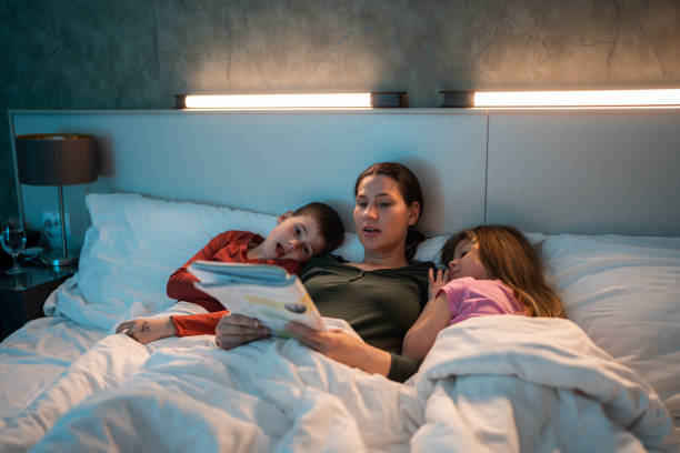 istock Mother reading bed time stories 1485397010