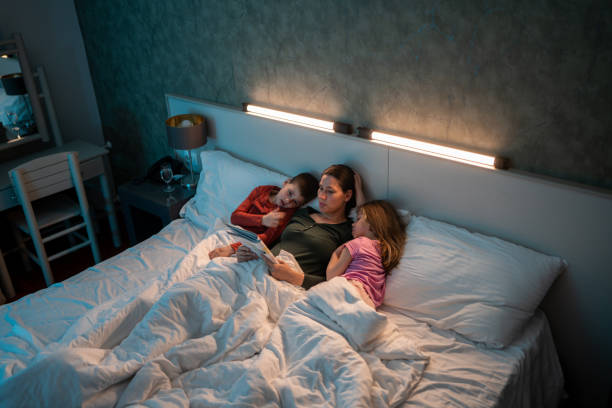 istock Mother reading bed time stories 1485397201