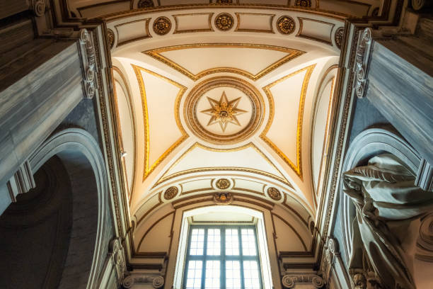 istock Santa Maria Maggiore basilica interior in Rome 1485404693