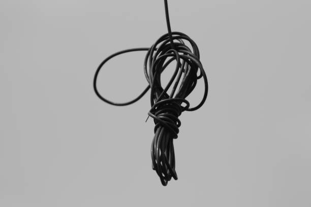 istock Cable hanging out of nowhere 1485413948