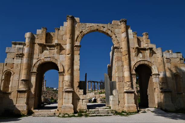 istock Landmarks of Jordan - Jerash 1485420752