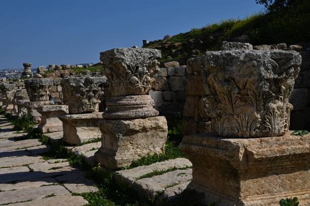istock Landmarks of Jordan - Jerash 1485421123