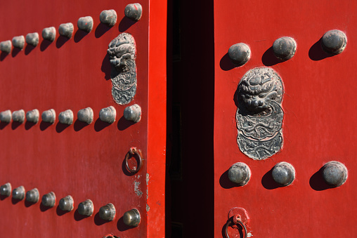 Forbidden City in Beijing，China