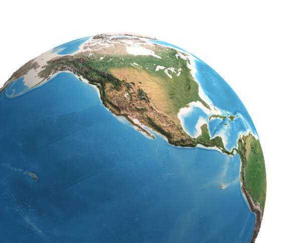 istock Planet Earth globe - North and Central America 1485436154