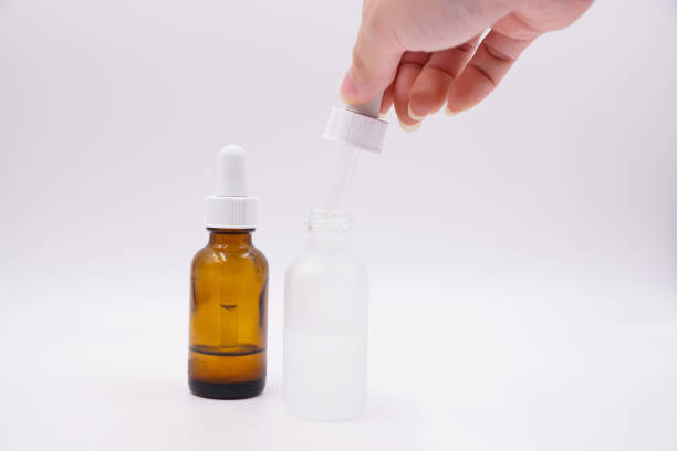 istock Dropper for skin care glass bottle 1485436316