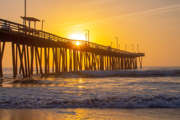 istock Sunrise at the Virginia Beach pier 1485449061