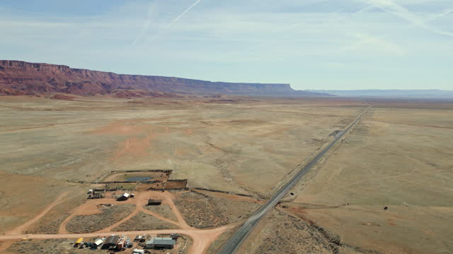4k Aerial Video - Marble Canyon Arizona