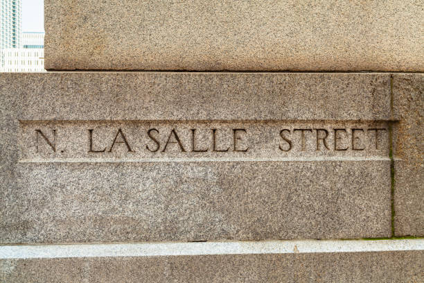 istock North La Salle Street sign 1485486721