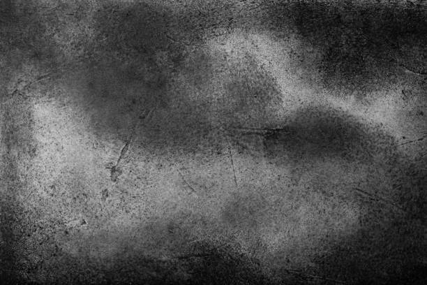 istock Old black-grey grunge texture background. Perfect background with space.MOCKUP. Horizontal design on cement and concrete texture for pattern and background. 1485497120
