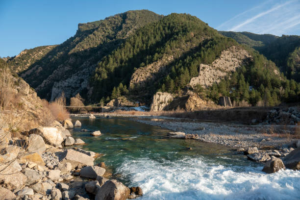 istock Ara river in Janovas Sobrarbe county in Huesca Aragon Spain 1485514996