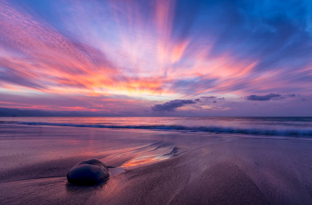 istock Sunset Ocean Beautiful Beach Landscape High Resolution 1485532263