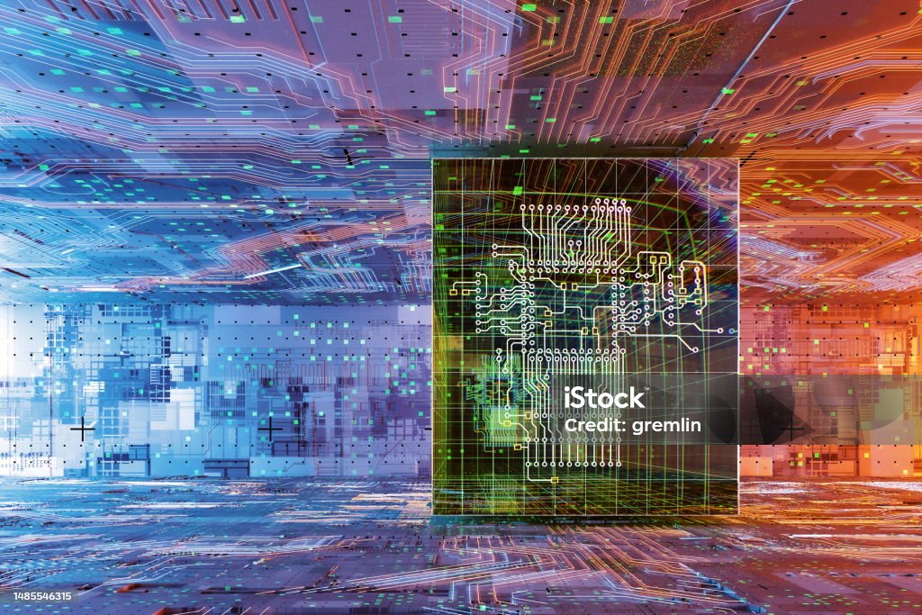 Abstract Cloud Computing Image Stock Photo - Download Image Now ...