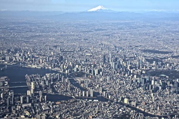 istock Tokyo and Mt. Fuji 1485554197
