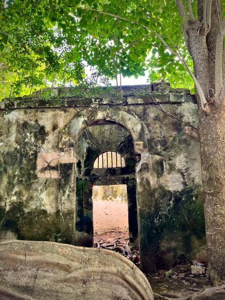 istock Ruins of a slavery site 1485575121
