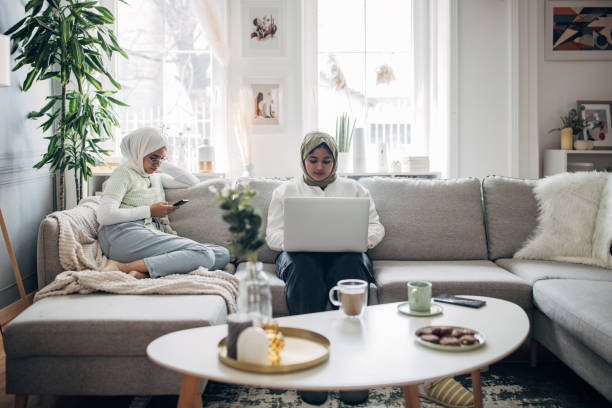 istock Modern Indian women at home 1485580109