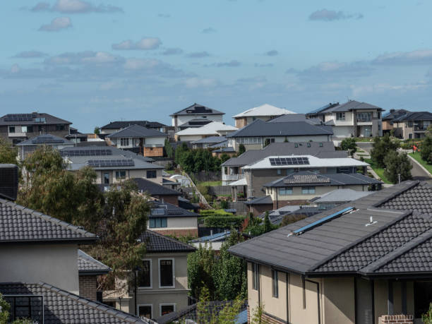 istock Suburban neighbourhood 1485582576
