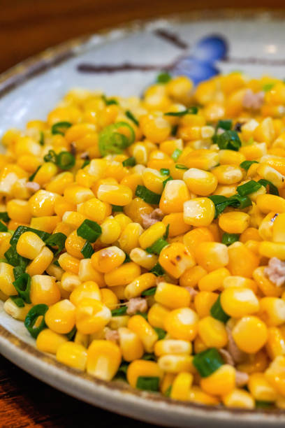 istock A delicious Chinese dish, fried corn with minced meat 1485584148