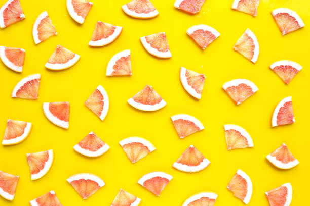 High vitamin C. Juicy grapefruit slices